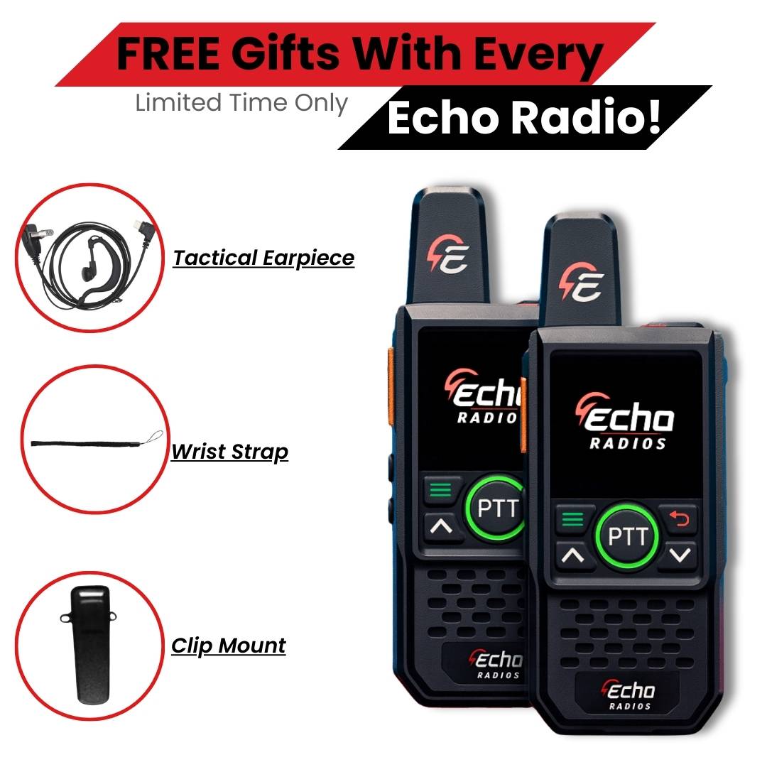 Echo Radios PTT Walkie-Talkie