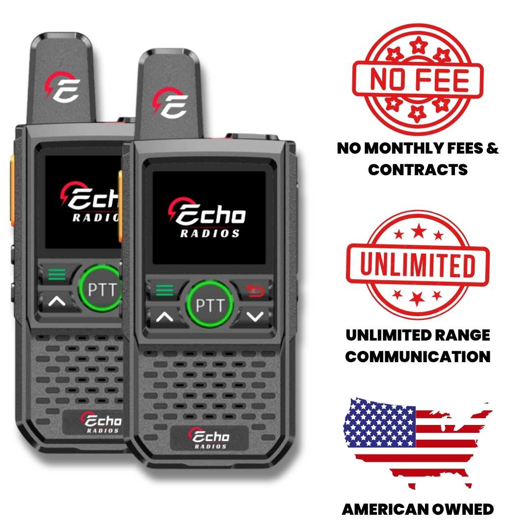 Echo Radios PTT Walkie-Talkie