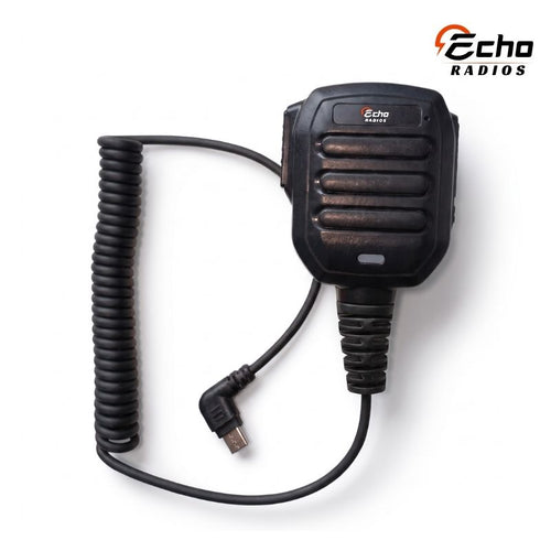 EchoRadios PTT Handheld Mic — USB-C | Battery-Boosted Audio