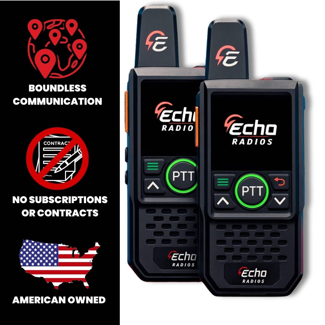 Echo Radios PTT Walkie-Talkie