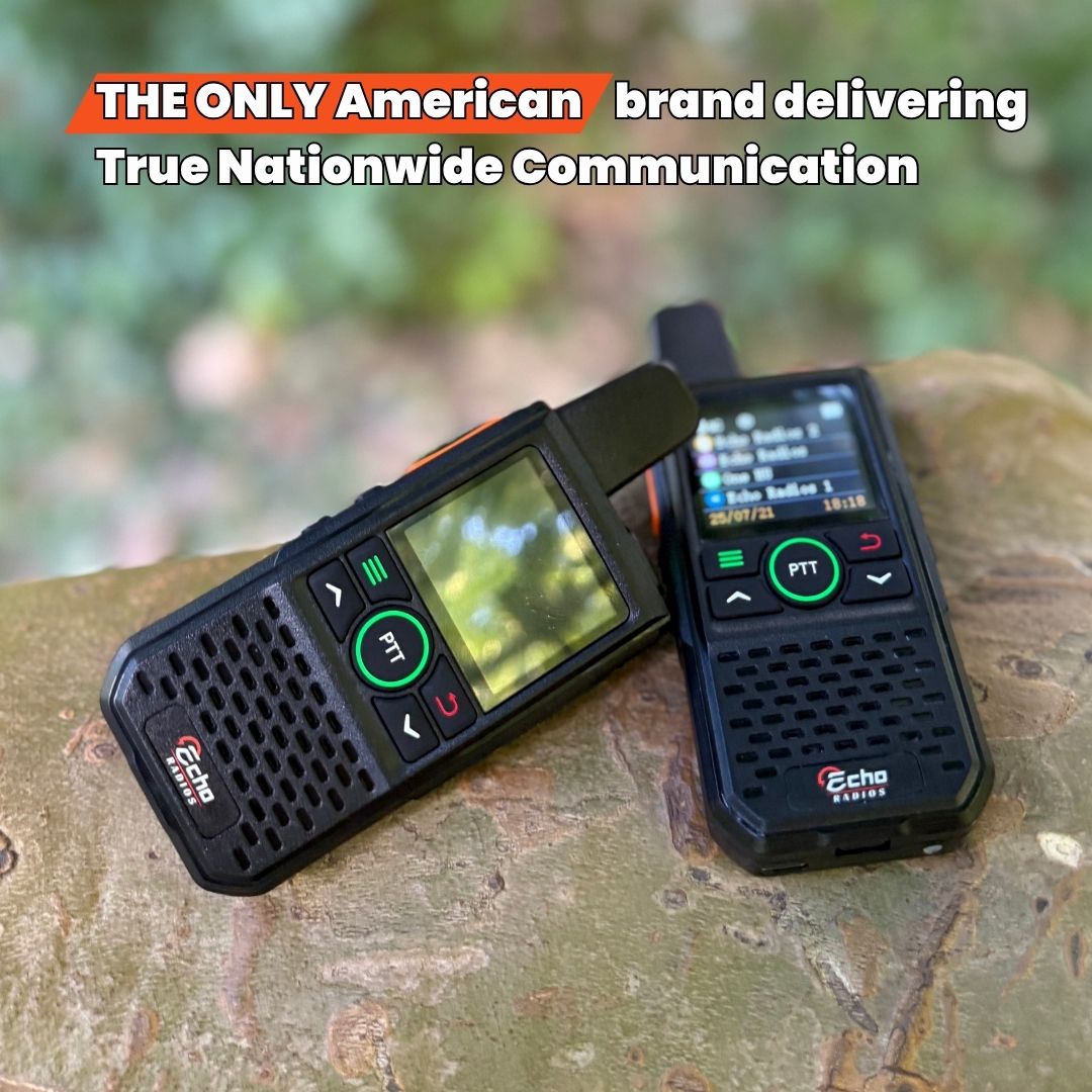 Echo Radios PTT Walkie-Talkie
