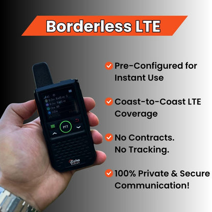 Echo Radios PTT Walkie-Talkie