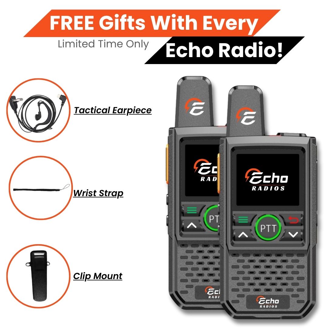 Echo Radios PTT Walkie-Talkie