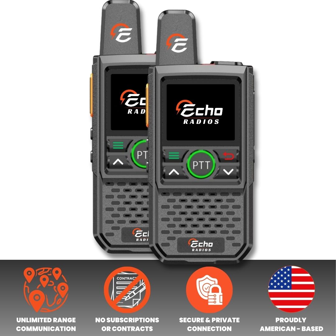 Echo Radios PTT Walkie-Talkie