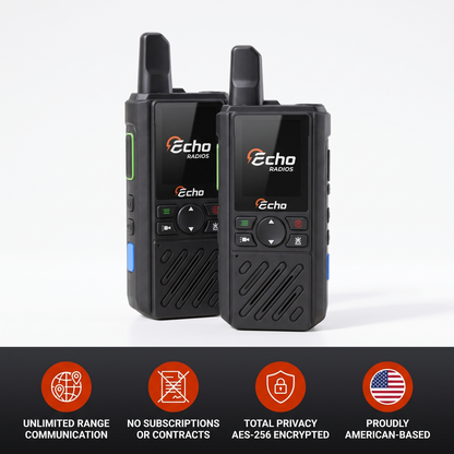 Echo Radios Pro PTT Walkie-Talkie