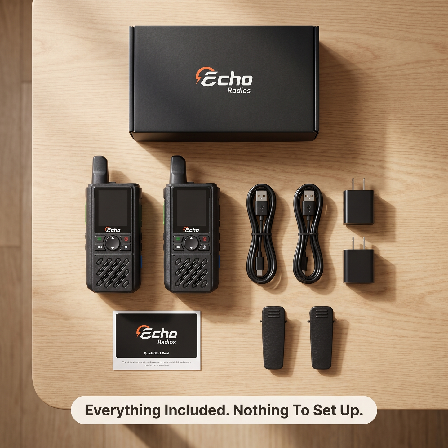 Echo Radios Pro PTT Walkie-Talkie