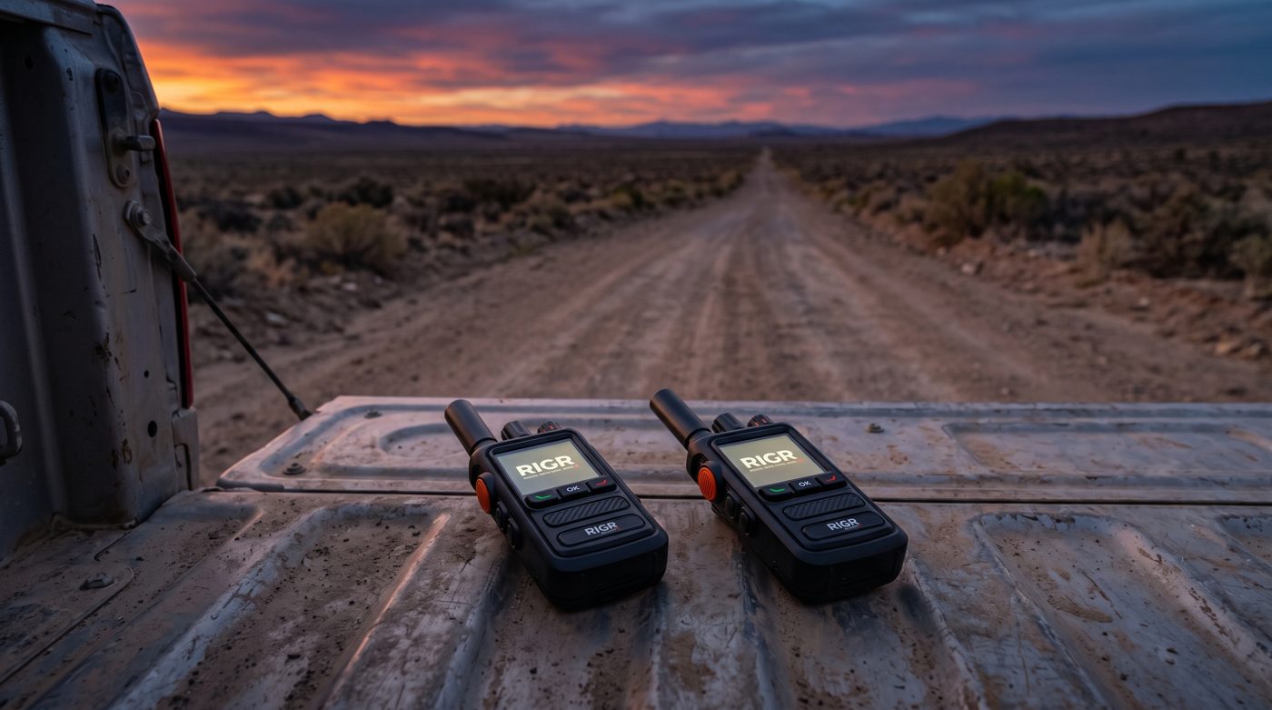 Talk radio to radio when you are off the grid